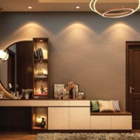 dressing area design