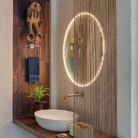 beautiful bathroom interior