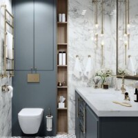 luxury bathroom & toilet